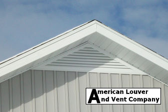 6/12 pitch, 72" base Triangle Gable Vent