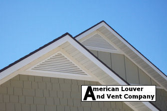 8/12 pitch Triangle Gable Vents